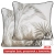 Komplet 2 poszewek dekoracyjnych 45x45 cm – Velvet z lamówką